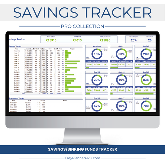 Savings Tracker PRO